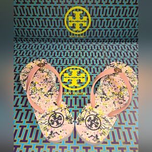Tory Burch Multicolor Floral Women's Sandals
